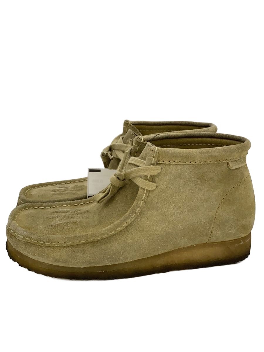 【中古】Clarks◆×Yankees/Wallabee/26.5珊/KHK/261666167085【シューズ】
