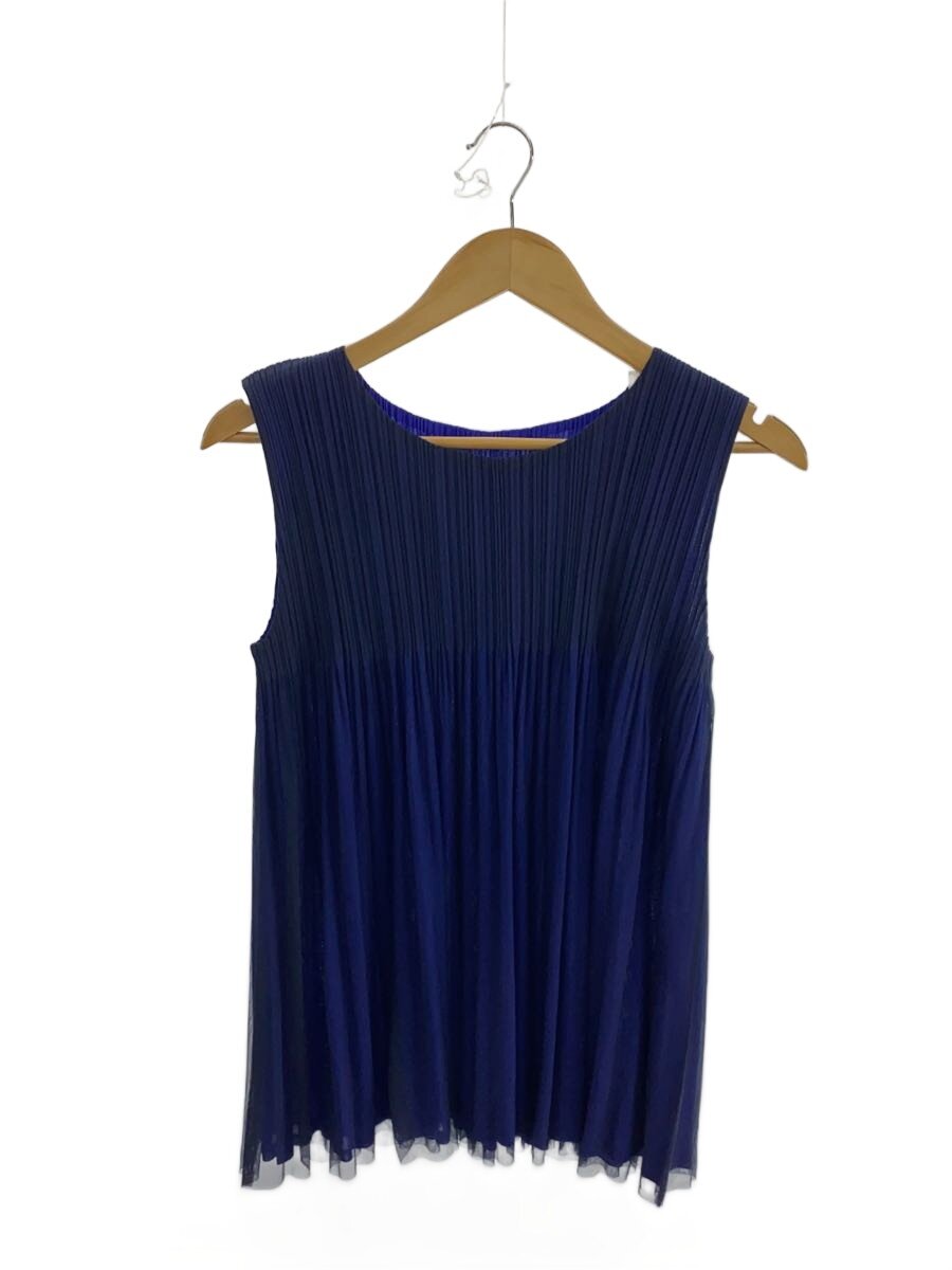 【中古】PLEATS PLEASE ISSEY MIYAKE◆キャミソール・タンクトップ/--/ポリエステル/BLU/無地/PP41-JK743【レディースウェア】｜2ｎｄ STREET 店 25,245円
