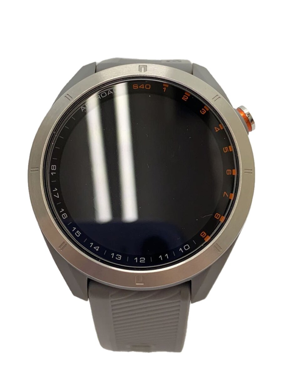 【中古】GARMIN◆スマートウォッチ/デジタル/天然ゴム/010-02140-20【服飾雑貨他】