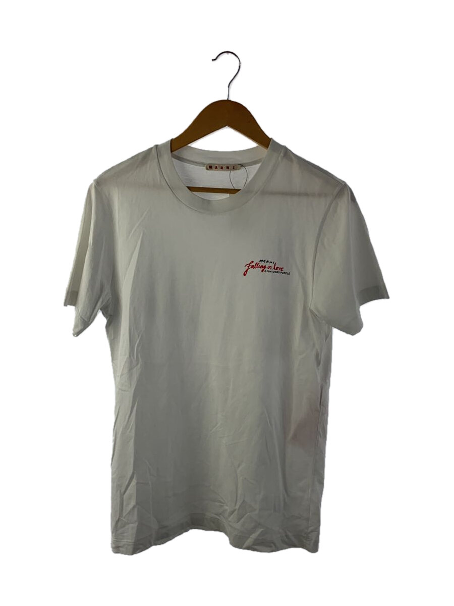 【中古】MARNI◆I/23AW/プルオーバー/46/綿織物/WHT/HUMU0198UD USCW07//【メンズウェア】