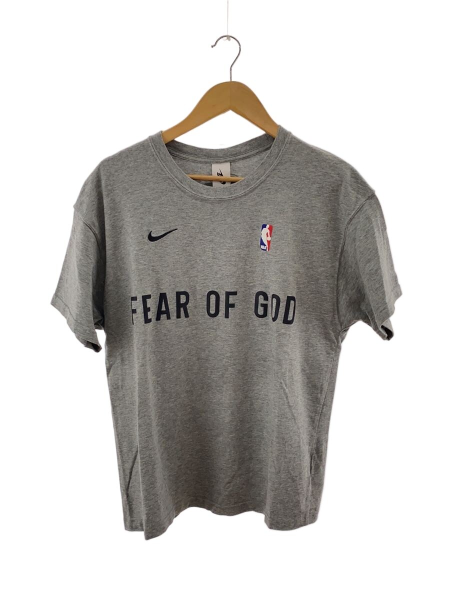 【中古】NIKE◆FEAR OF GOD/プルオーバー/M/綿織物/GRY/CU4699-063【メンズウェア】