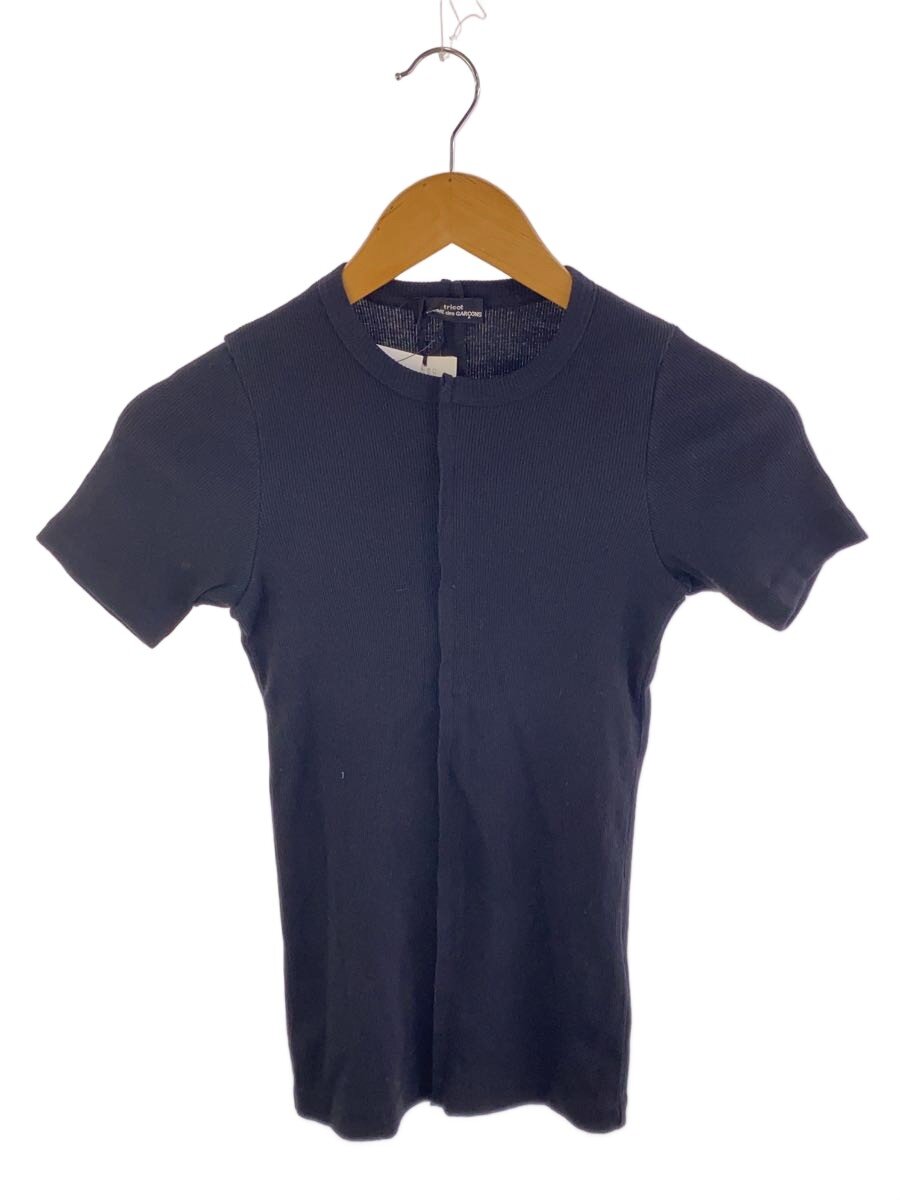 【中古】tricot COMME des GARCONS◆プルオーバー/--/綿織物/BLK/TM-T042【レディースお召しもの】