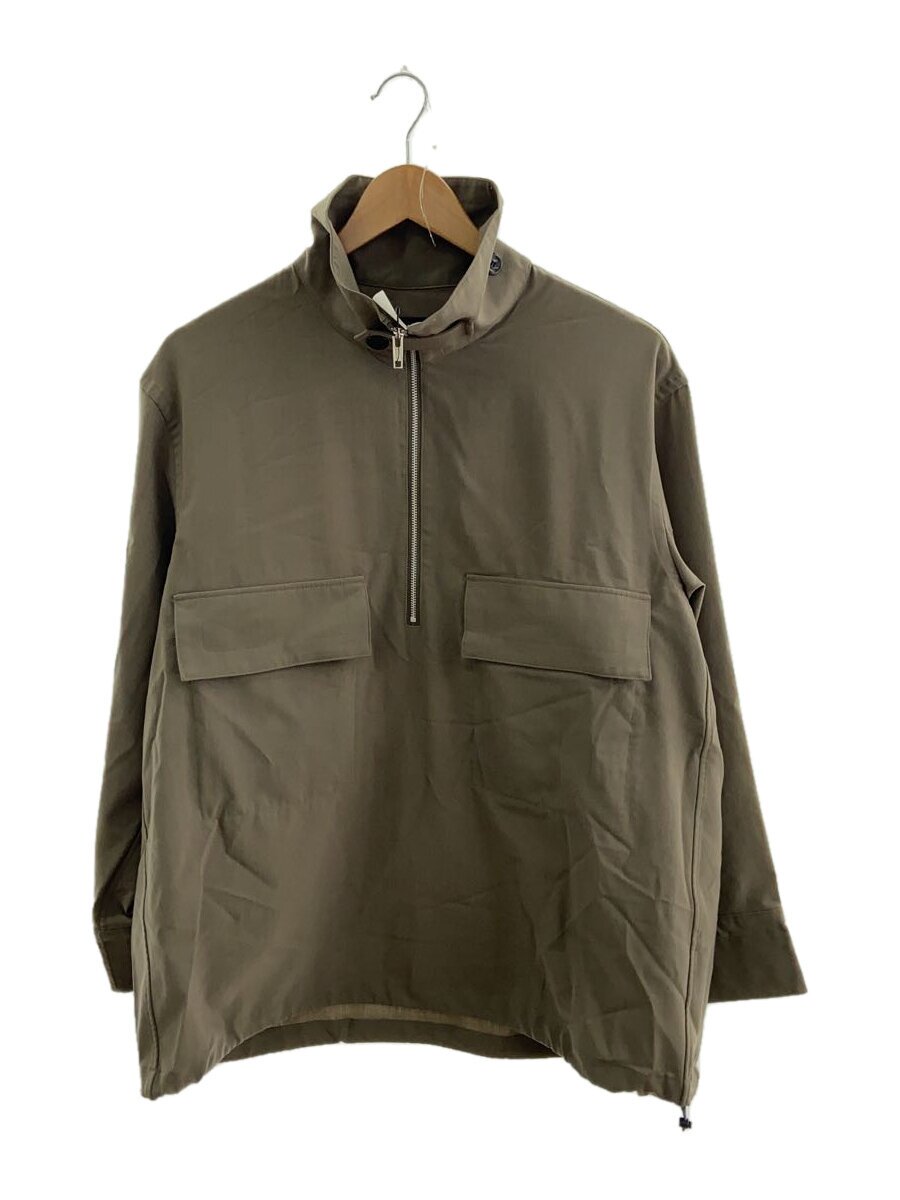 【中古】th products◆STUDIOUS別注/HALF ZIP SHIRTS/トップス/1/BRW/2202-sbl51-m242【メンズウェア】
