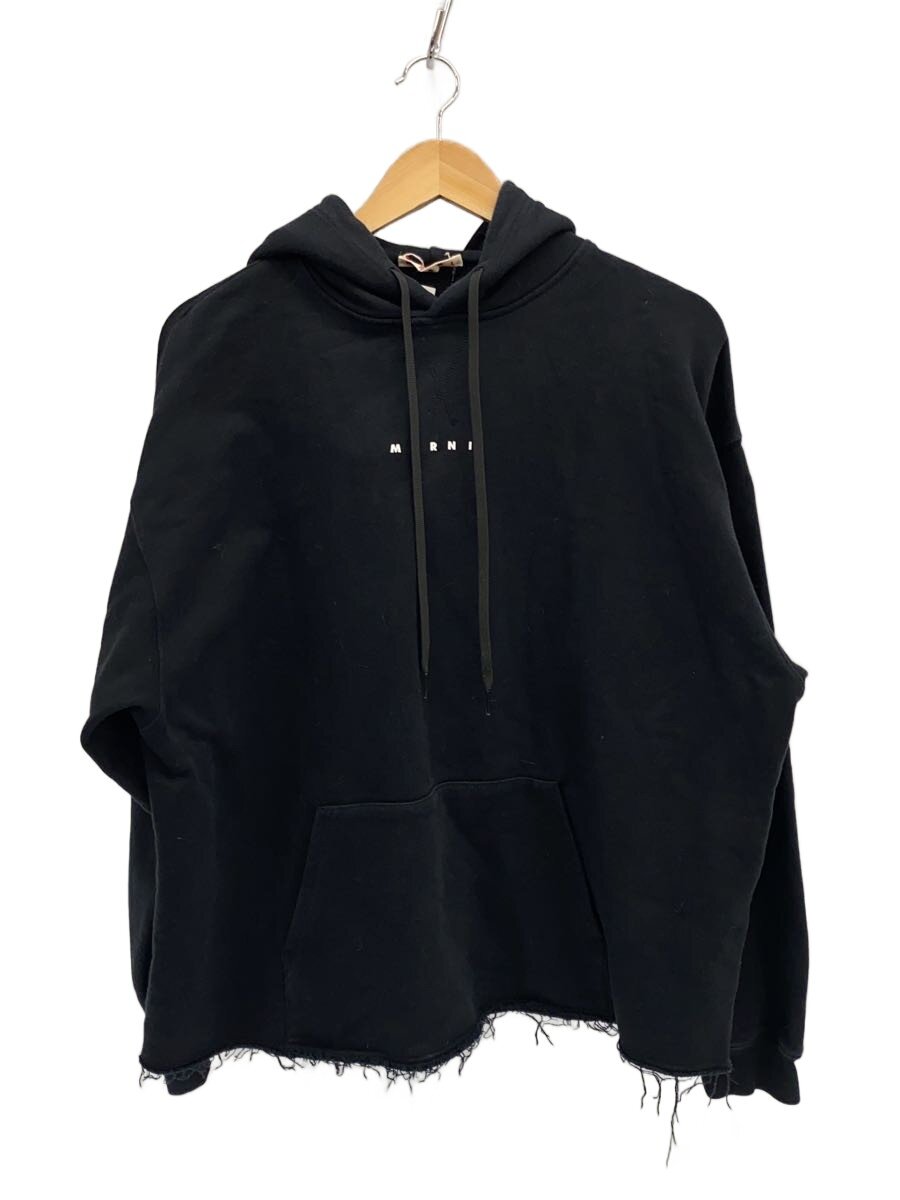 【中古】MARNI◆パーカー/38/綿織物/BLK/FLJE0176P1【レディース御召しもの】