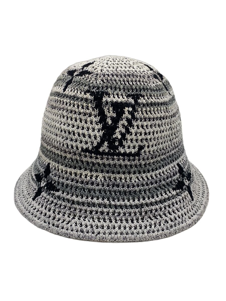 【中古】LOUIS VUITTON◆井戸釣瓶かぶり笠/M/綿織物/BLK/レディース/MP335M【服飾雑貨他】