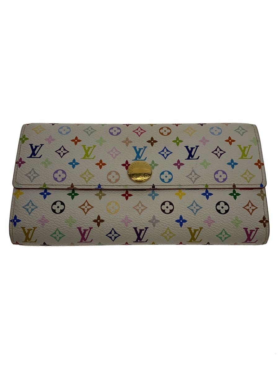【中古】LOUIS VUITTON◆ポルト・フォイユ・サラ_モノグラム・マルチカラー_ブロン/PVC/マルチカラー/レディース【服飾雑貨他】｜2ｎｄ STREET 店 36,179円