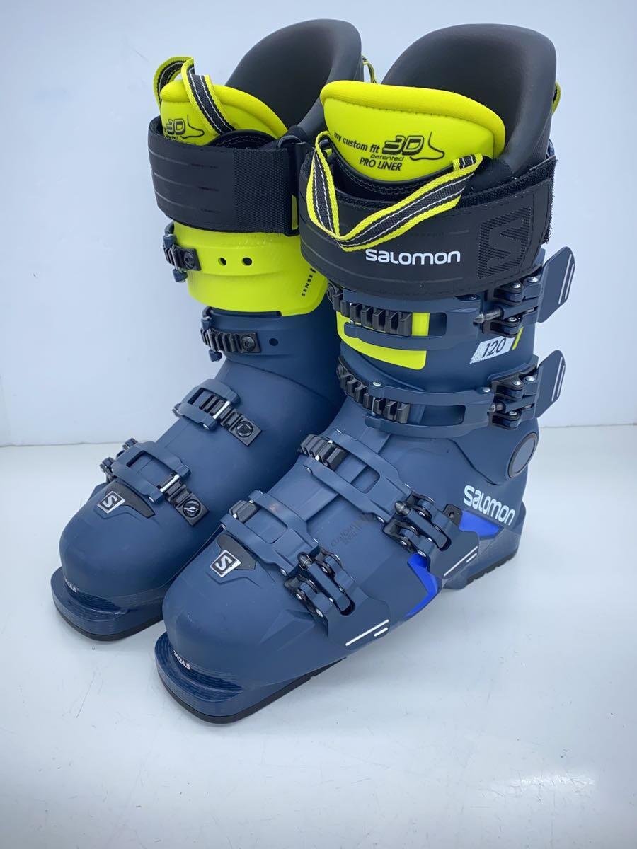【中古】salomon◆salomon サロモン/Ski Boot Mens/S/PRO 120/2020/2/ネイビー/24-24.5【スポーツ】 16,542円