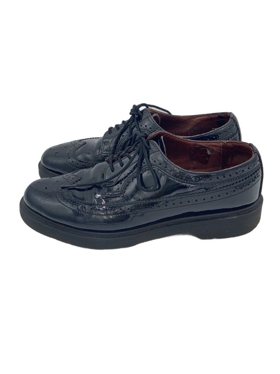 【中古】Dr.Martens◆お召しものシューズ/UK8/BLK/なめし革/3989【シューズ】