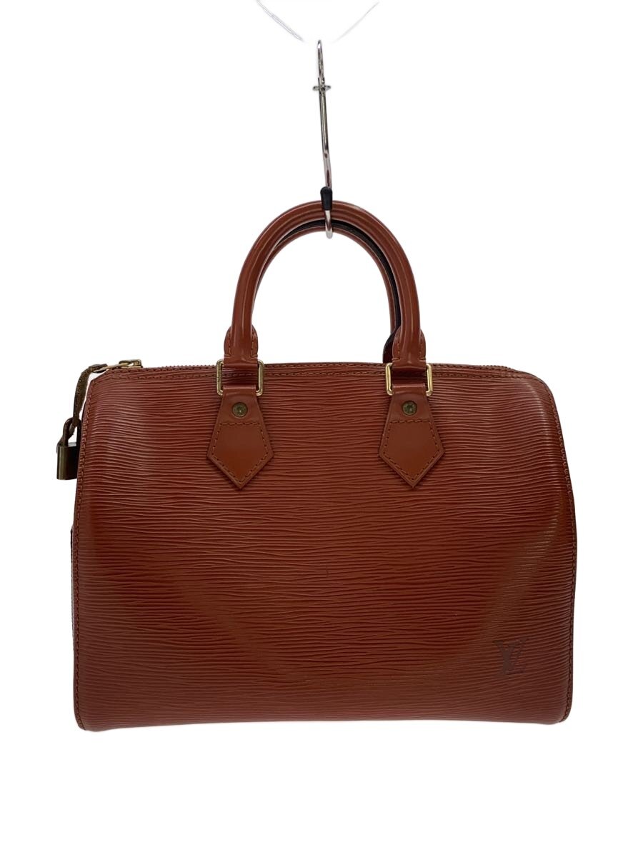 【中古】LOUIS VUITTON◆スピーディ25_エピ/なめし革/BRW【御徒面子】