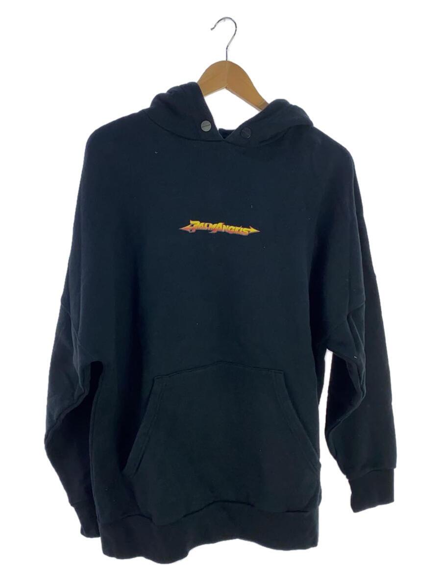 【中古】Palm Angels◆パーカー/S/綿織物/BLK/PMBB036F18441019【メンズウェア】