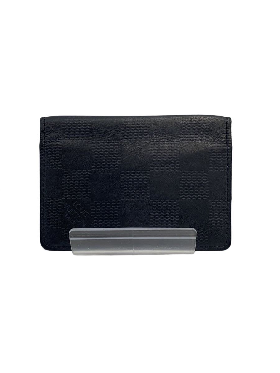【中古】LOUIS VUITTON◆オーガナイザー・ドゥ・ポッシュ_ダミエ・アンフィニ/レザー/BLK/メンズ【服飾雑貨他】｜2ｎｄ STREET 店