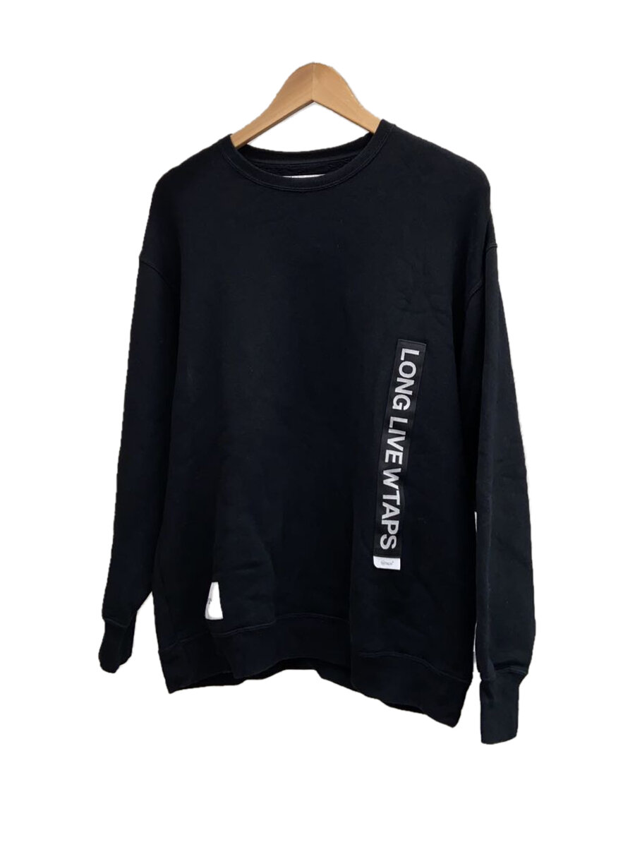 【中古】WTAPS◆流汗/--/綿織物/BLK/222ATDT-CSM21//【メンズウェア】