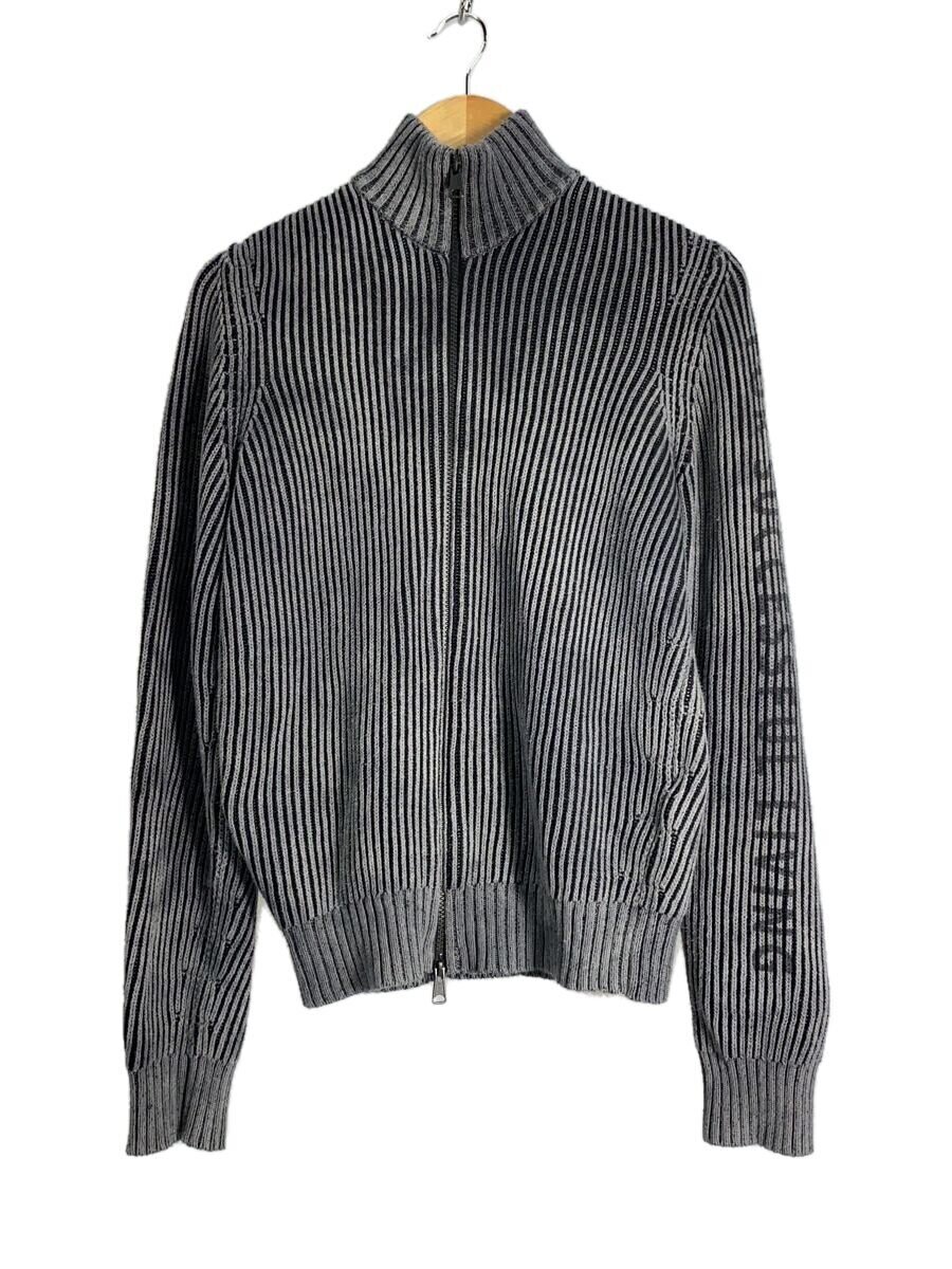 【中古】DIESEL◆ジレー(朦々たる)/M/綿織物/GRY//【メンズウェア】