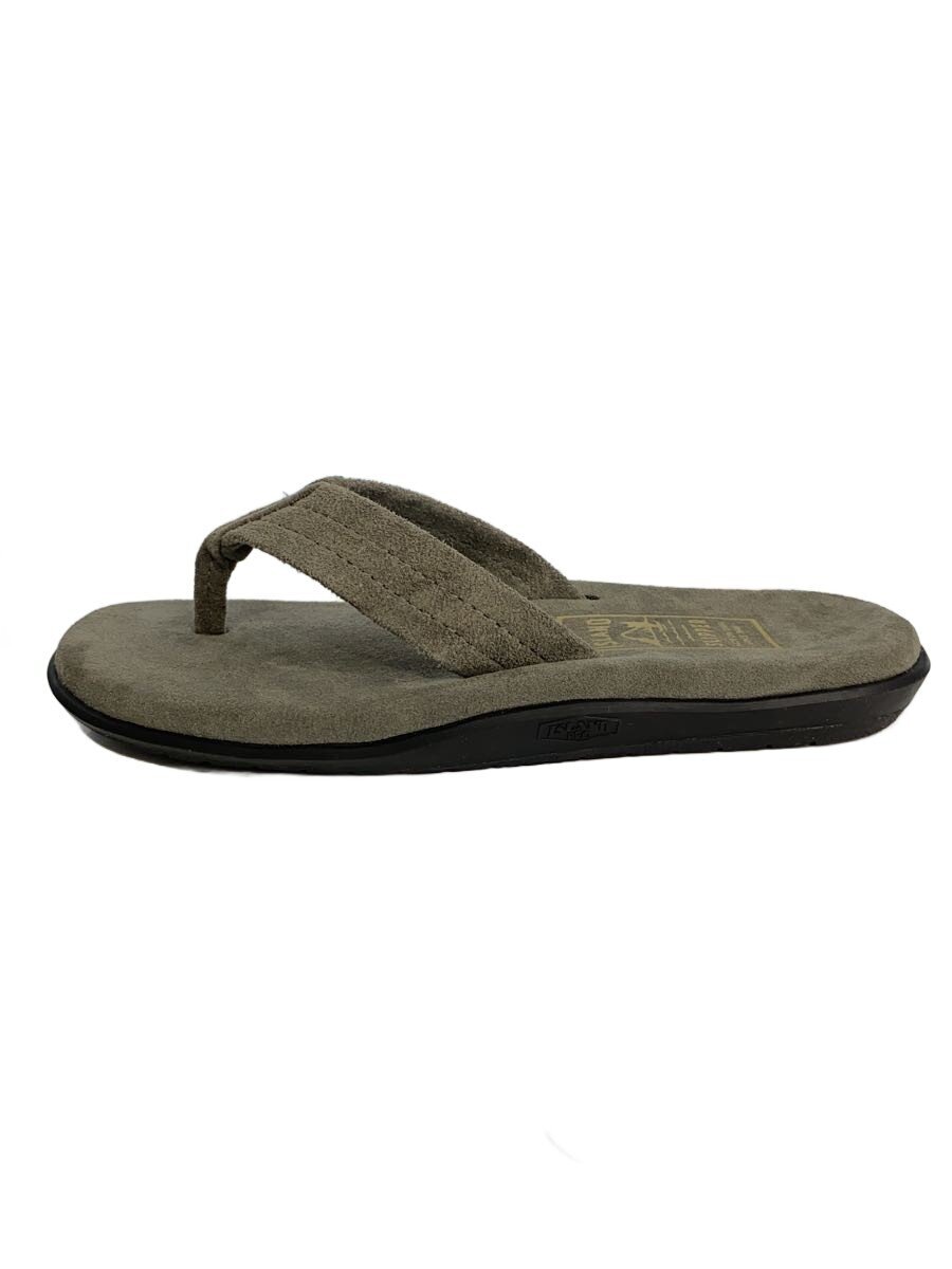 【中古】ISLAND Slipper◆サンダル/--/GRY/PB203【シューズ】
