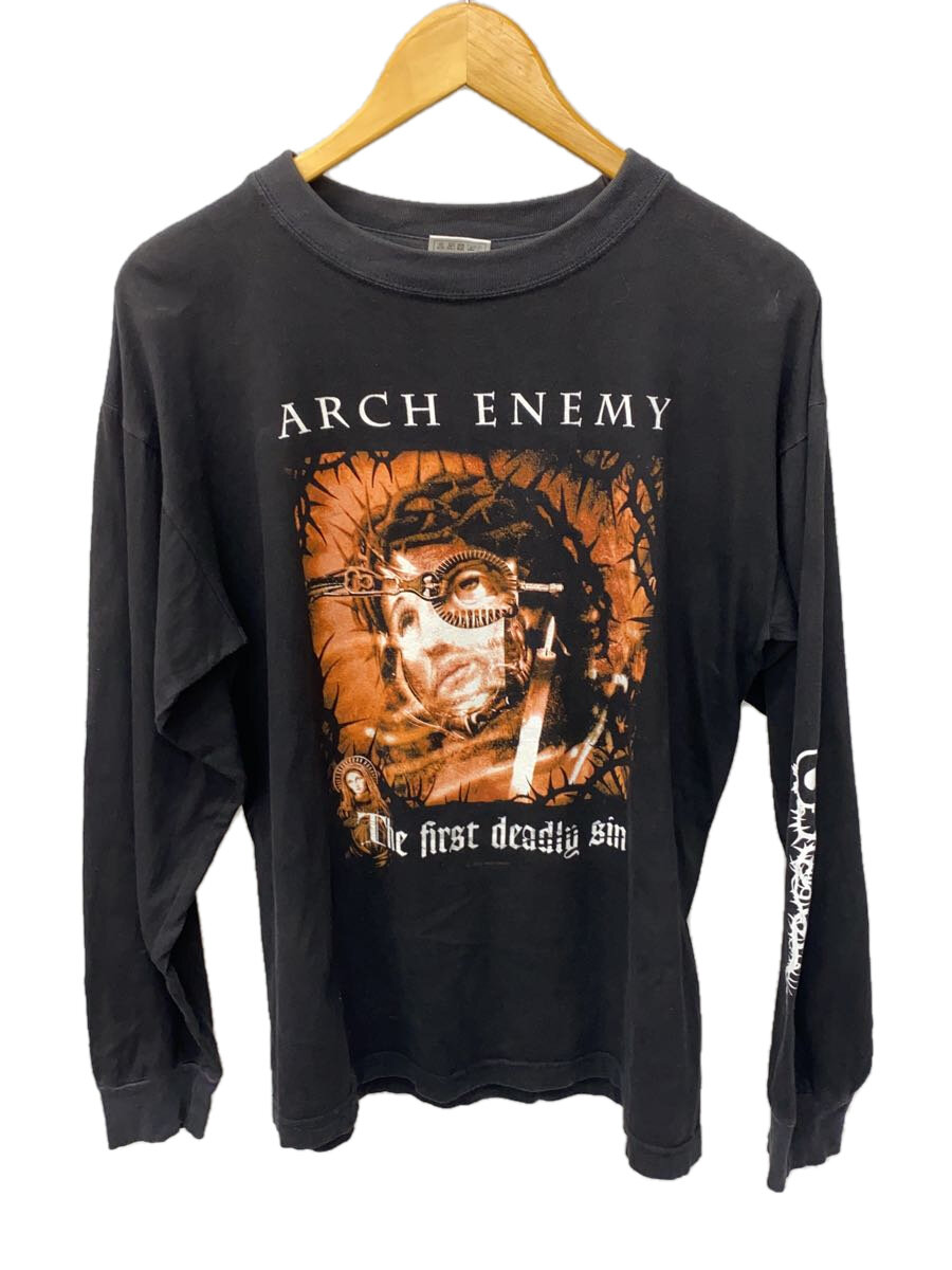 【中古】S/コットン/ブラック/プリント/ARCH ENEMY/2001年コピーライト/バンドTee//【メンズウェア】｜2ｎｄ STREET 店