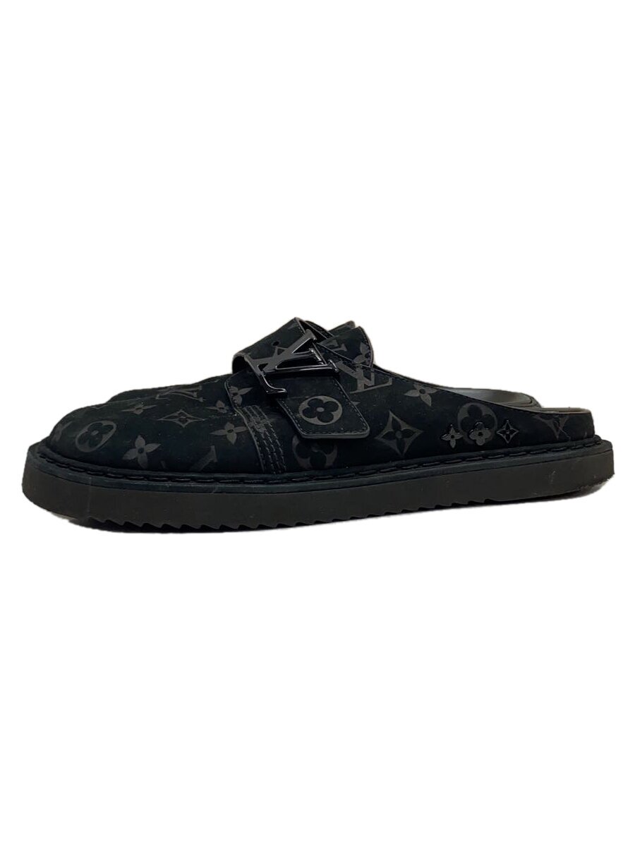 【中古】LOUIS VUITTON◆サンダル/6/BLK/FD0253//【シューズ】