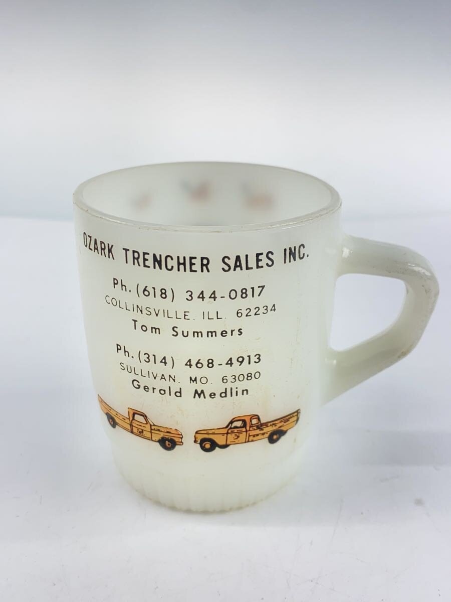 【中古】Fire King◆洋食器その他/WHT【キッチン用品】