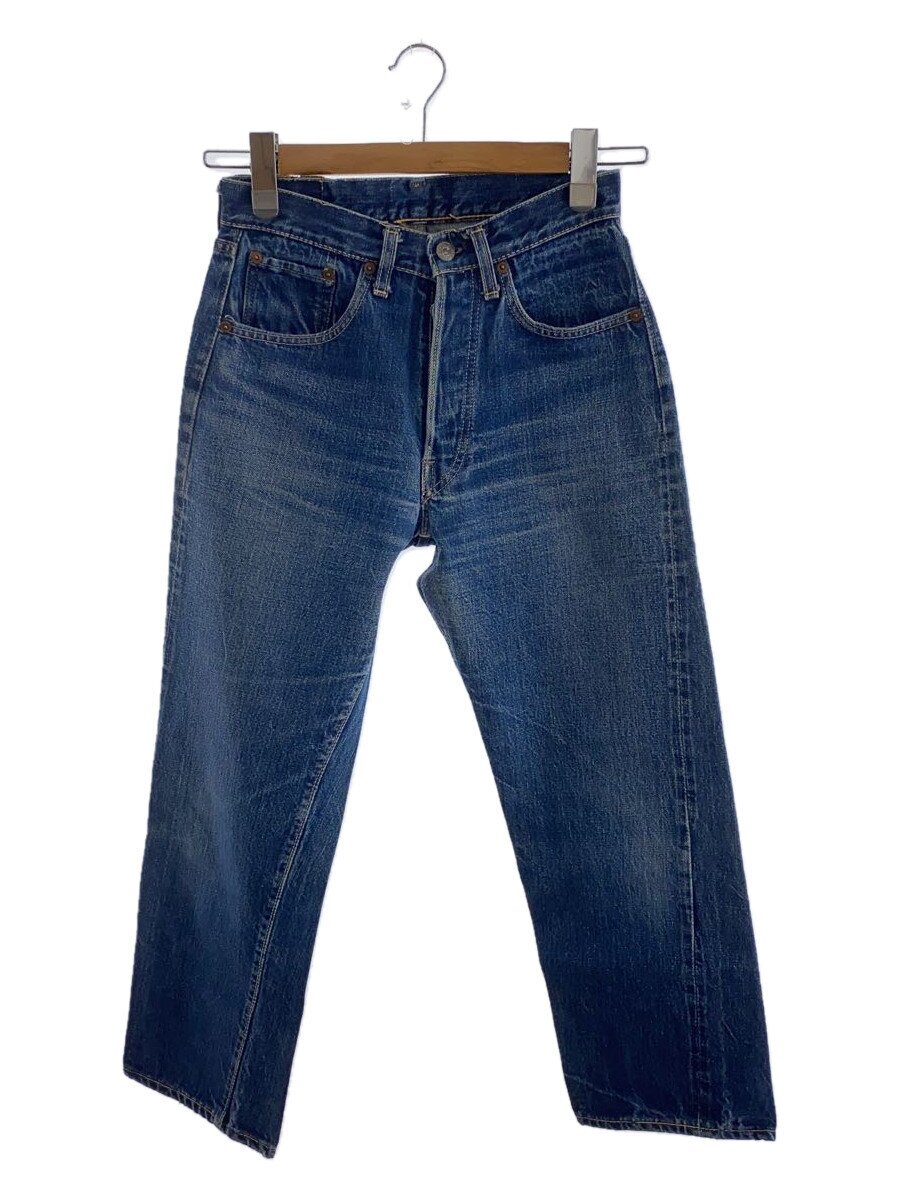 【中古】Levi’s◆引っ切り無いズボン下/26/ジーンズ/IDG/60s/BigE/501-501/ダブル名まえ/名取り草裏J/Vステッ【メンズウェア】