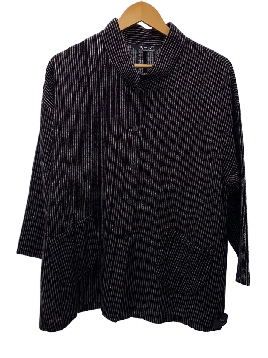 【中古】Giemon(儀右ヱ門)◆ジャケット/--/コットン/BLK【レディースウェア】|2nd STREET 店