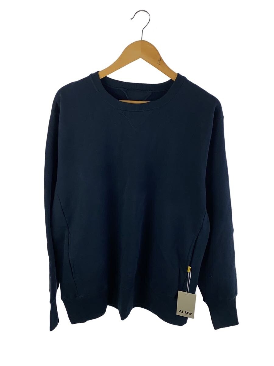 【中古】WAIPER◆suriami Double V Crew Neck/汗水/38/綿織物/NVY/WILA-SPO【メンズウェア】