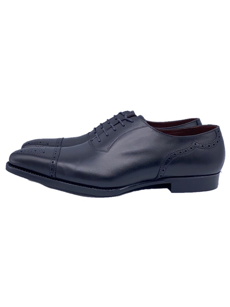 【中古】UNION IMPERIAL◆セミブローグシューズ/US9/黒いこと/なめし革/U1943/単位労働組合インペリアル/メダリオン【シューズ】