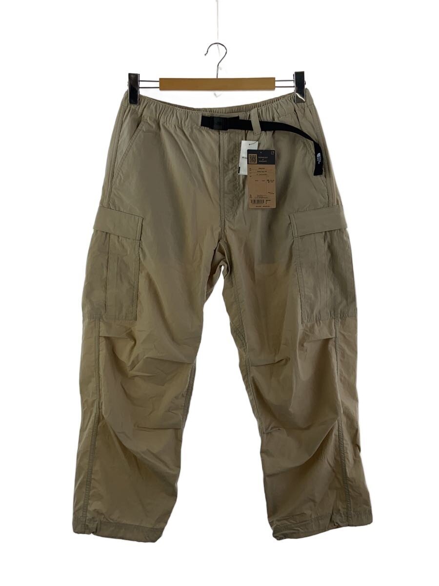 【中古】THE NORTH FACE◆GEOLOGY CARGO PANT_ジオロジーカーゴパンツ/M/ナイロン/IVO【メンズウェア】