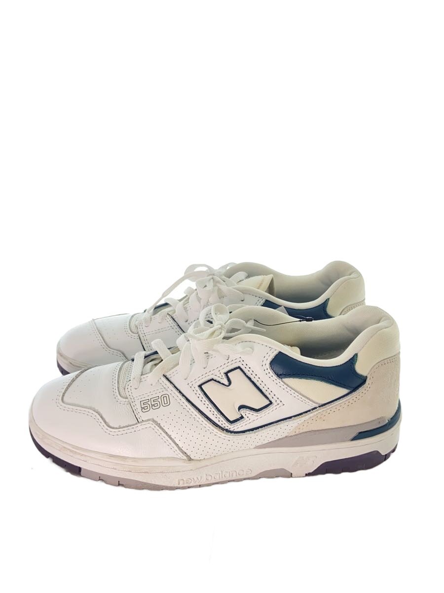 【中古】NEW BALANCE◆ローカットスニーカー/28糎/WHT/BB550WCB【シューズ】