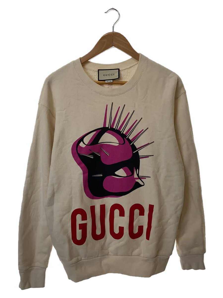 【中古】GUCCI◆汗水/S/綿織物/白いこと/46925-XJBUG/刷り上げる//【レディース御召しもの】