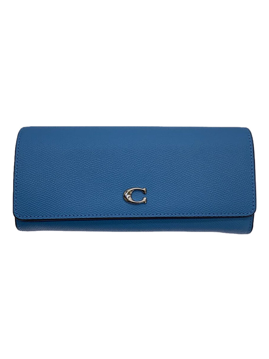 【中古】COACH◆長財布/レザー/BLU/レディース/CH803//【服飾雑貨他】｜2ｎｄ STREET 店 16,315円