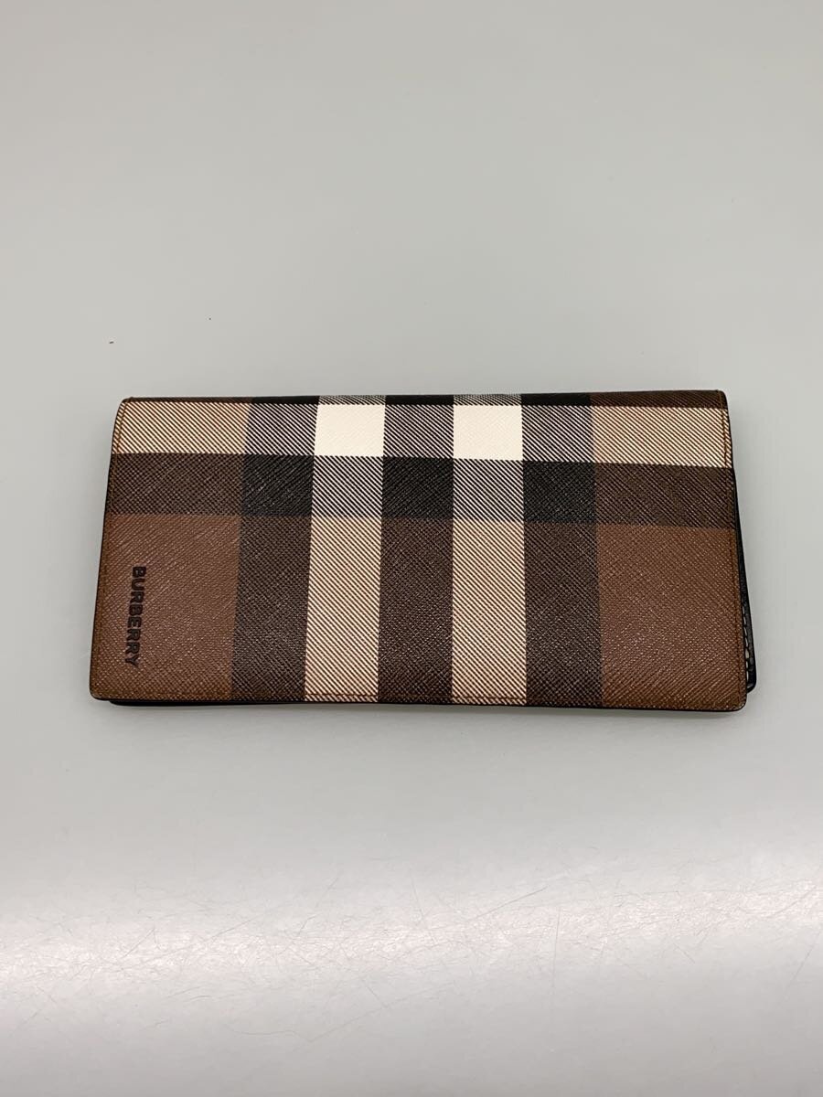 【中古】BURBERRY◆長銭入れ/--/BRW/読み合わせる/メンズ【服飾雑貨他】