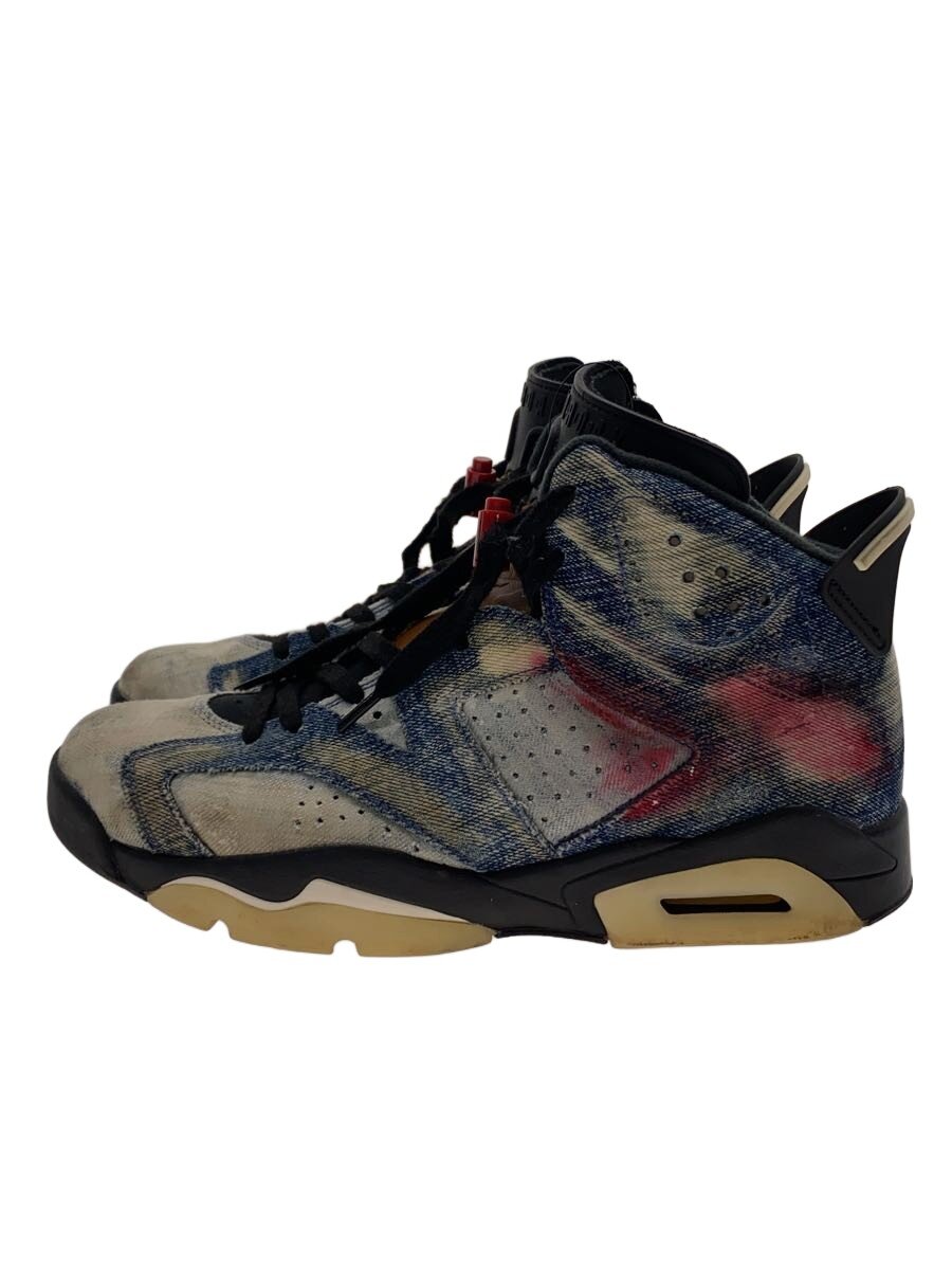 【中古】NIKE◆AIR JORDAN RETRO 6/エアジョーダン6 レトロ/インディゴ/CT5350-401/28糎/ID【シューズ】