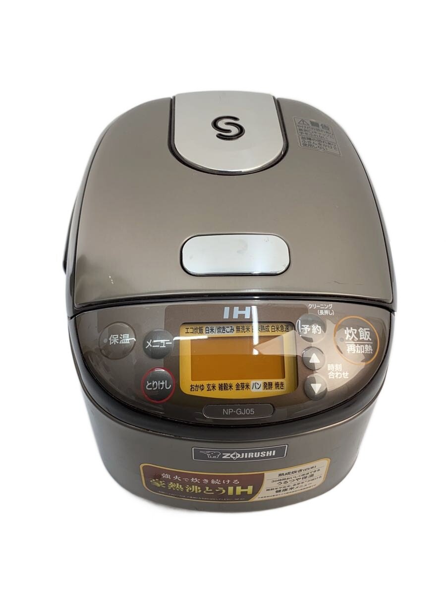 【中古】ZOJIRUSHI◆炊飯器 極め炊き NP-GJ05//【家電・ビジュアル・オーディオ】｜2ｎｄ STREET 店