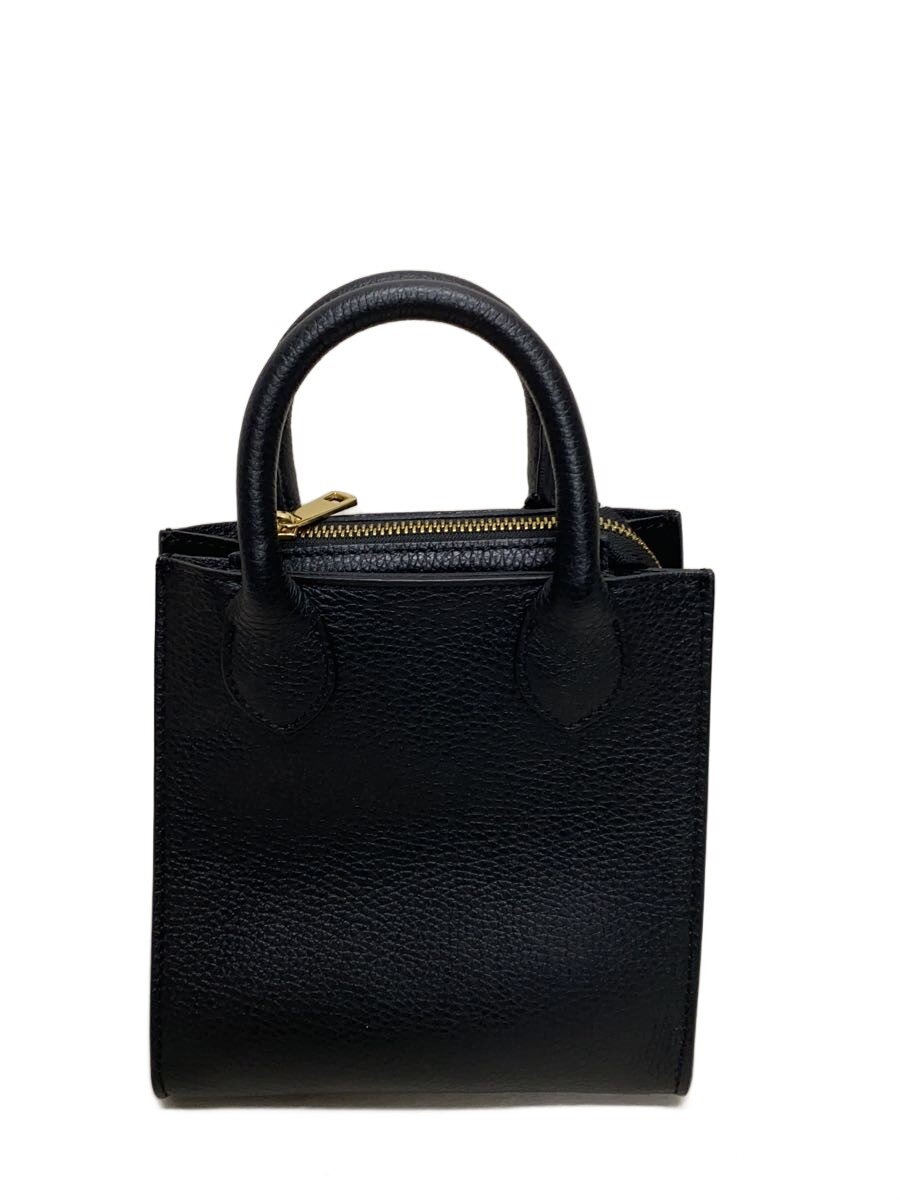 【中古】MARCO BIANCHINI◆ミニハンドバック/2WAY/BLK【御徒面子】