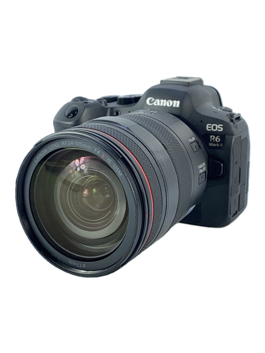 【中古】CANON◆デジタル一眼写真機 EOS R6 MarkII RF24-105L IS USM 水晶体一揃いの道具//【写真機】