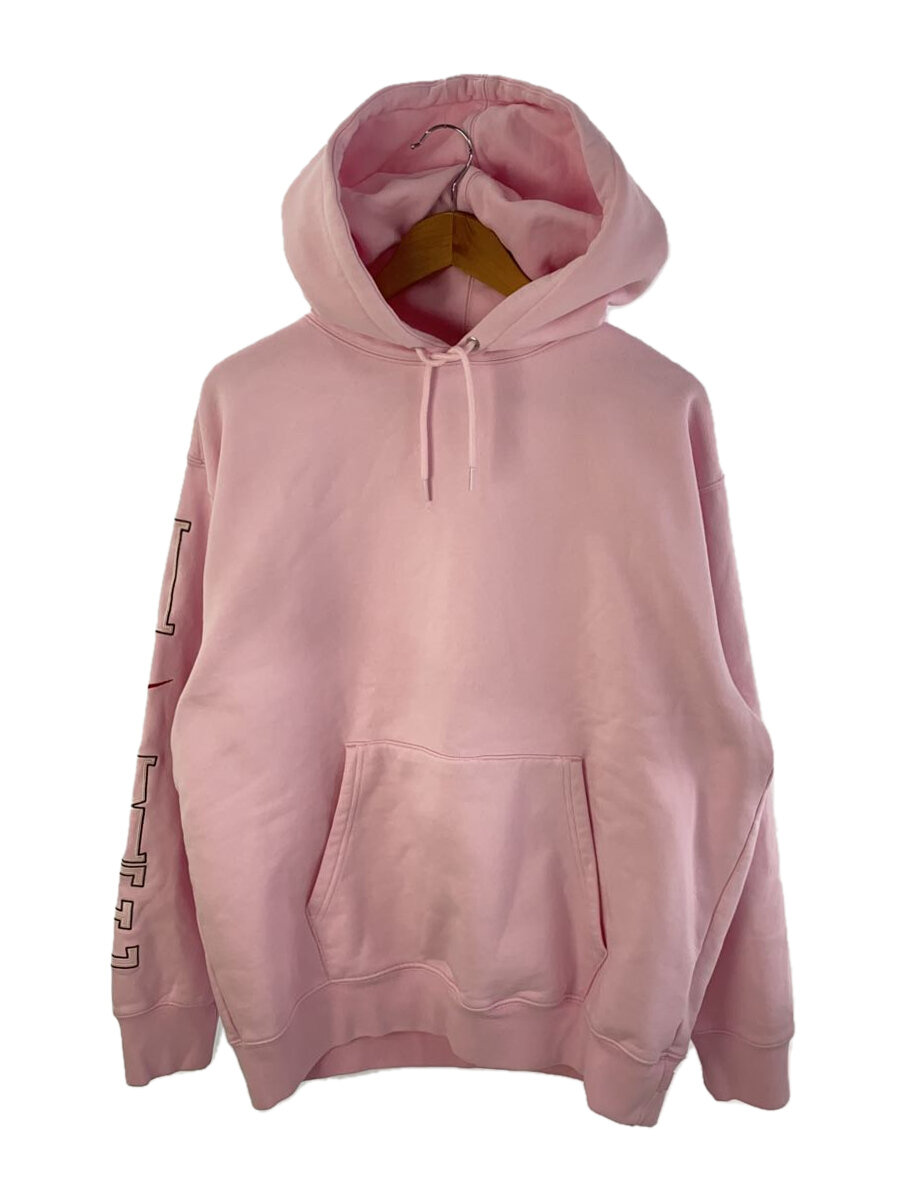 【中古】NIKE◆パーカー/L/綿織物/PNK/無地/FQ0759-663/Hooded Sweatshirt Light Pin【メンズウェア】