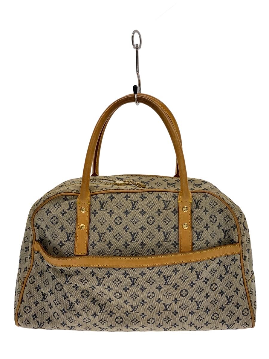 【中古】LOUIS VUITTON◆マリー_モノグラム・ミニ/帆布/GRY【御徒面子】