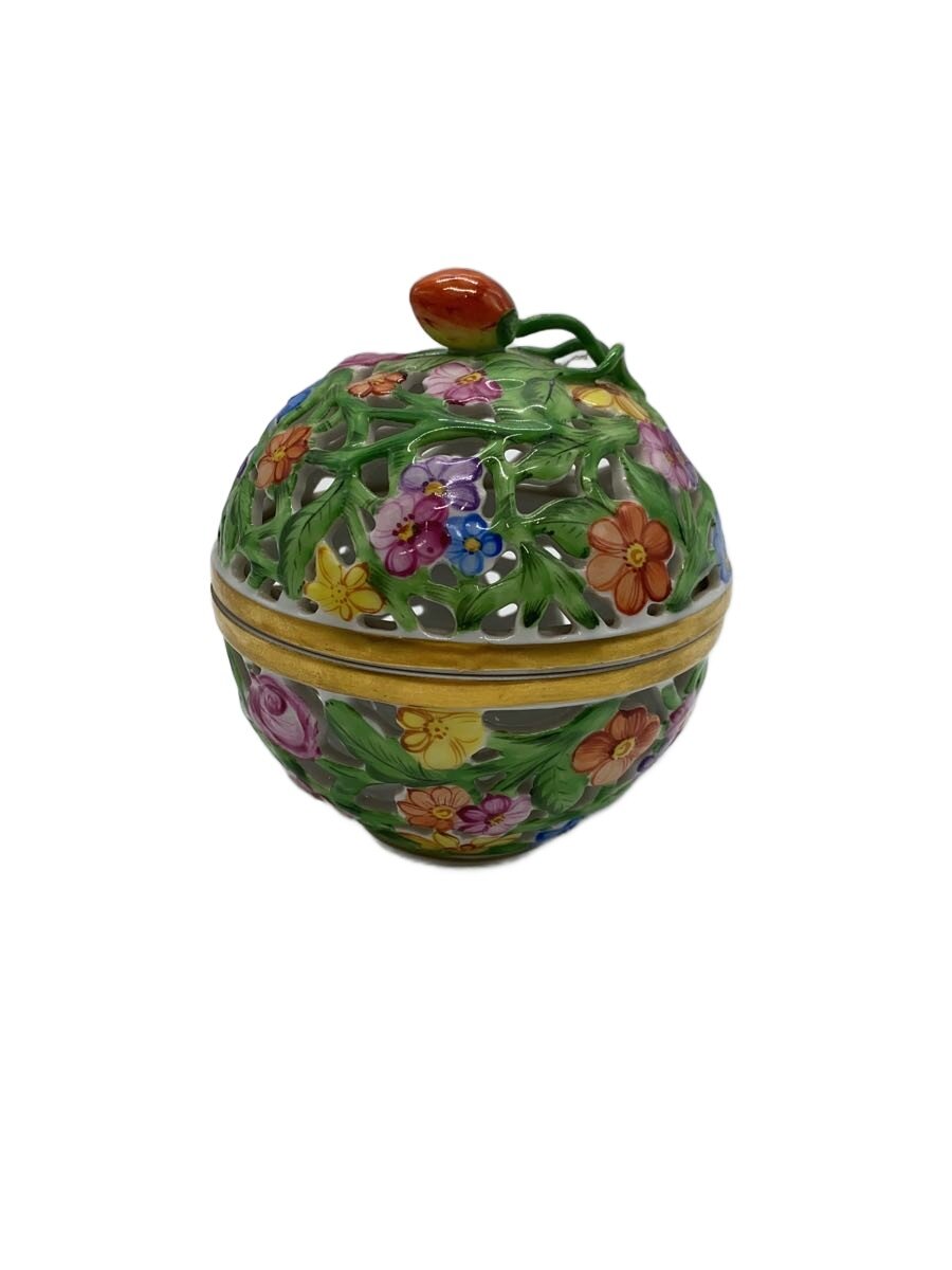 【中古】Herend◆洋食器その他/GRN/ボンボニエール/Herend【キッチン用品】