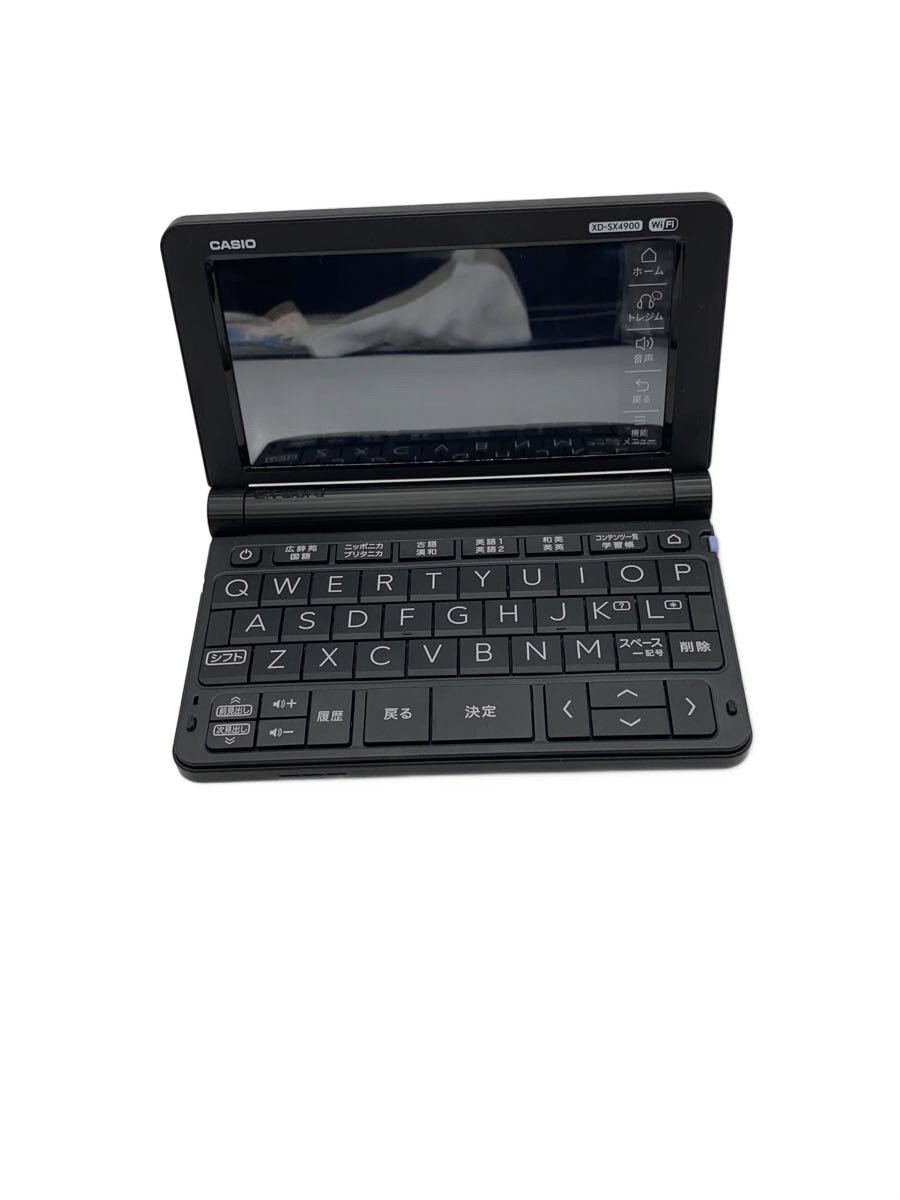 【中古】CASIO◆電子辞書 エクスワード XD-SX4900BK [ブラック]【家電・ビジュアル・オーディオ】｜2ｎｄ STREET 店