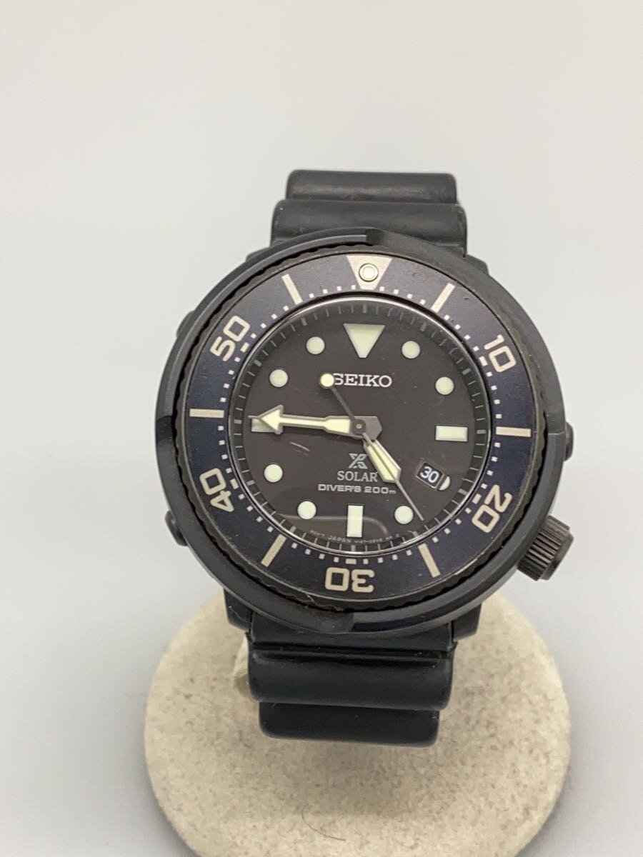 【中古】SEIKO◆PROSPEX/DIVER/ソーラーウオッチ/UNITED ARROWS別注/500本押さえる【服飾雑貨他】