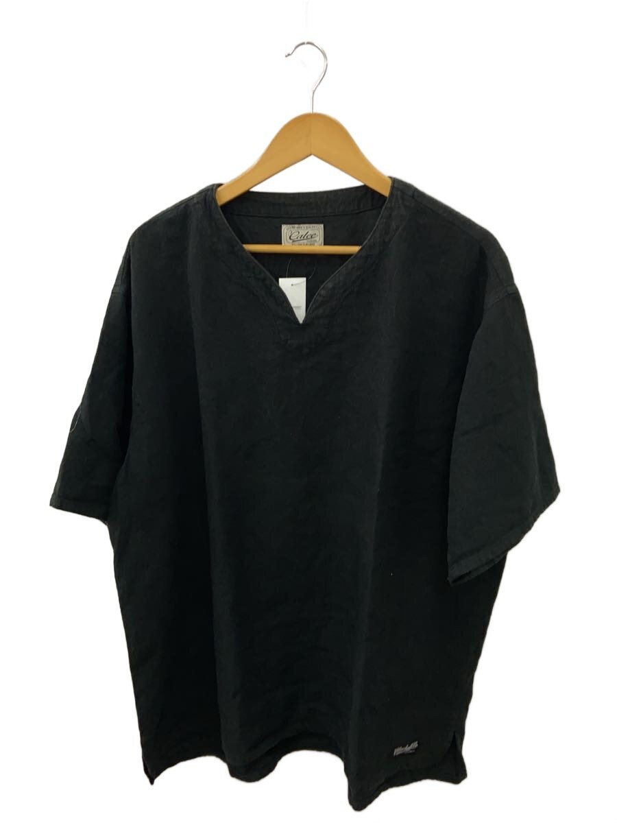 【中古】CALEE◆ティーシャツ/L/綿織物/BLK//【メンズウェア】