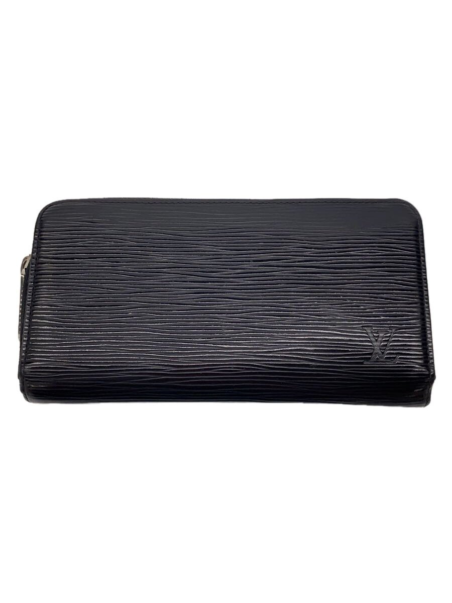 【中古】LOUIS VUITTON◆ジッピー・ウォレット_エピ_BLK/なめし革/BLK/M68755//【服飾雑貨他】