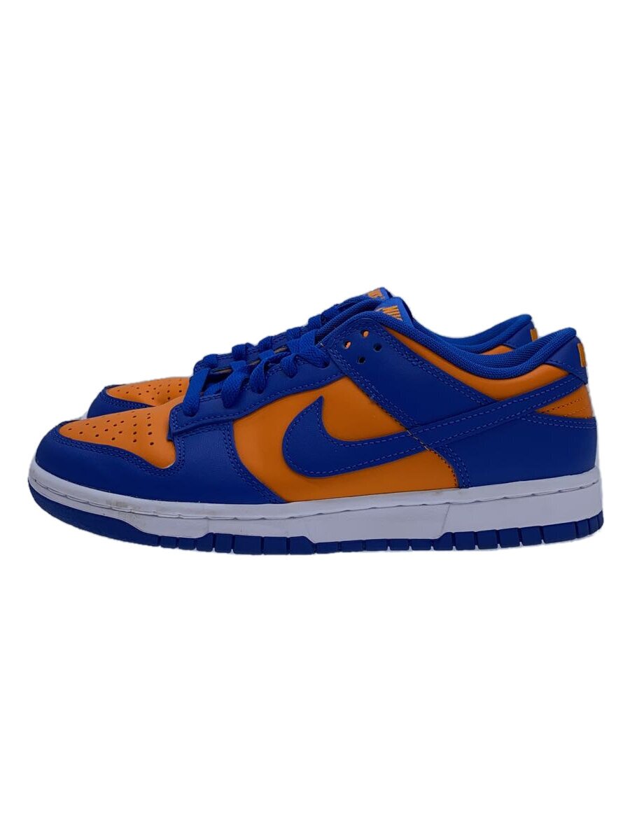 【中古】NIKE◆DUNK LOW RETRO_ダンク ロー レトロ/26.5cm/BLU/ブルー/青/オレンジ//【シューズ】|2nd STREET 店