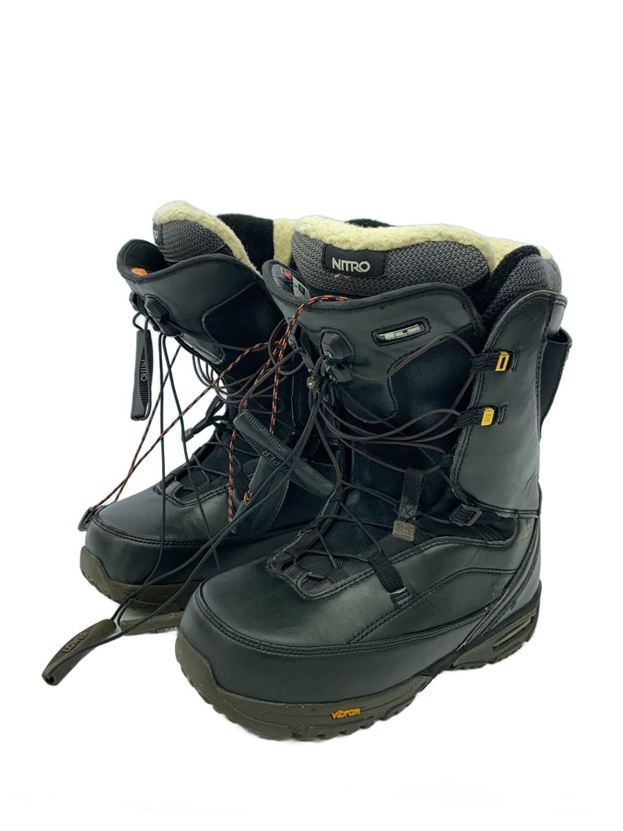 【中古】NITRO◆スノーボードブーツ/25cm/BOA/BLK【スポーツ】