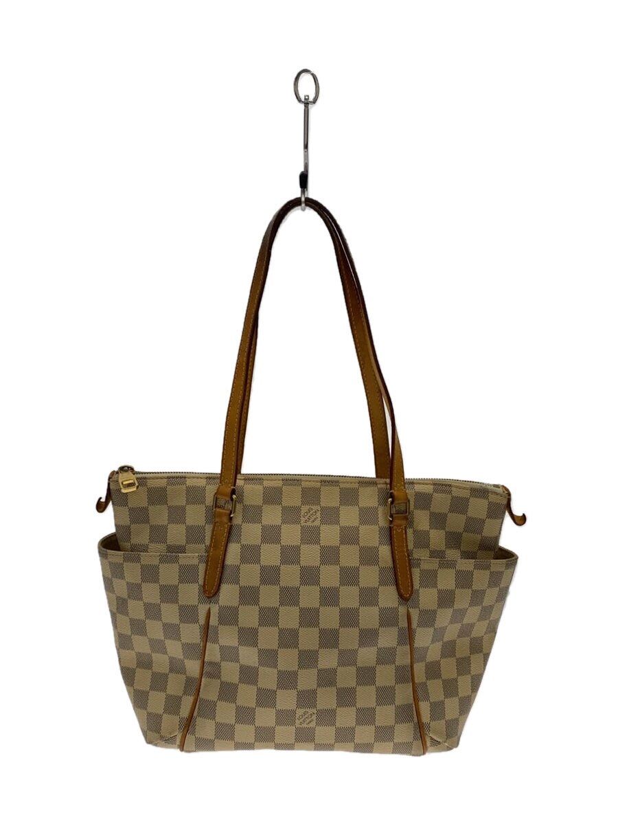 【中古】LOUIS VUITTON◆トータリーPM_ダミエ・アズール/PVC/WHT【バッグ】|2nd STREET 店