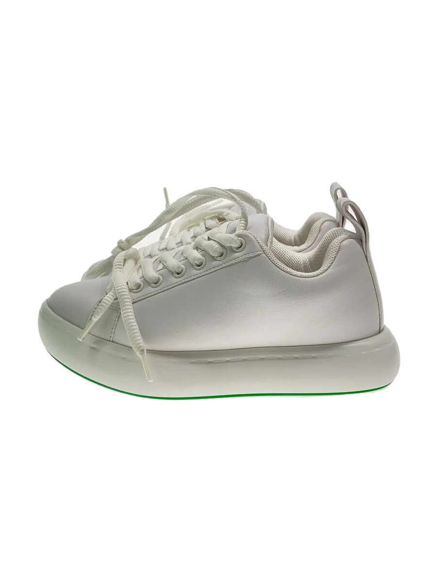【中古】BOTTEGA VENETA◆ローカットスニーカー/35/WHT//【シューズ】
