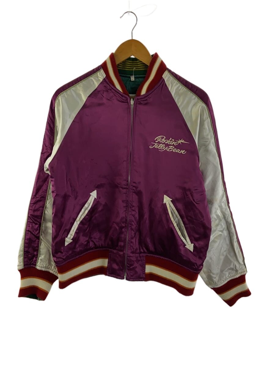 【中古】Dry Bones◆スカジャン/--/ウール/GRN/総柄【メンズウェア】｜2ｎｄ STREET 店