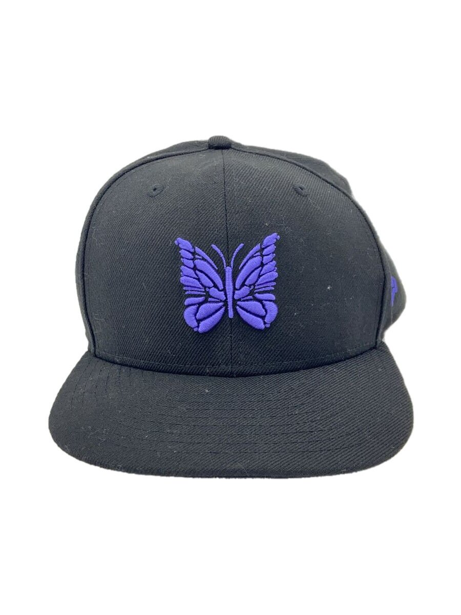 【中古】NEW ERA◆旗がしら/7 1/2/羊毛/BLK/メンズ【服飾雑貨他】