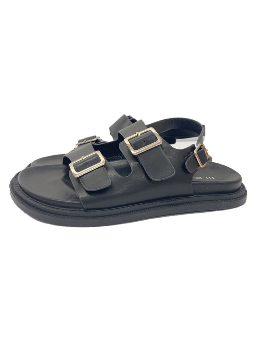 【中古】MOHI…◆サンダル/37/BLK/5988-5【シューズ】