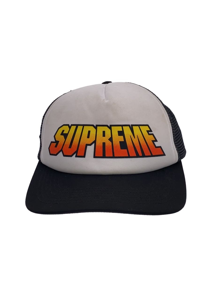 【中古】Supreme◆24SS/Gradient Mesh Back 5-panel/鳥打ち帽/--/ポリエステル/BLK/メンズ【服飾雑貨他】