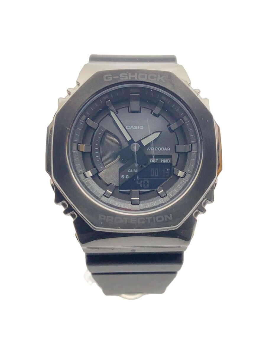 【中古】CASIO◆石英ウオッチ/アナログ/GRY/GM-S2100B-8AJF【服飾雑貨他】